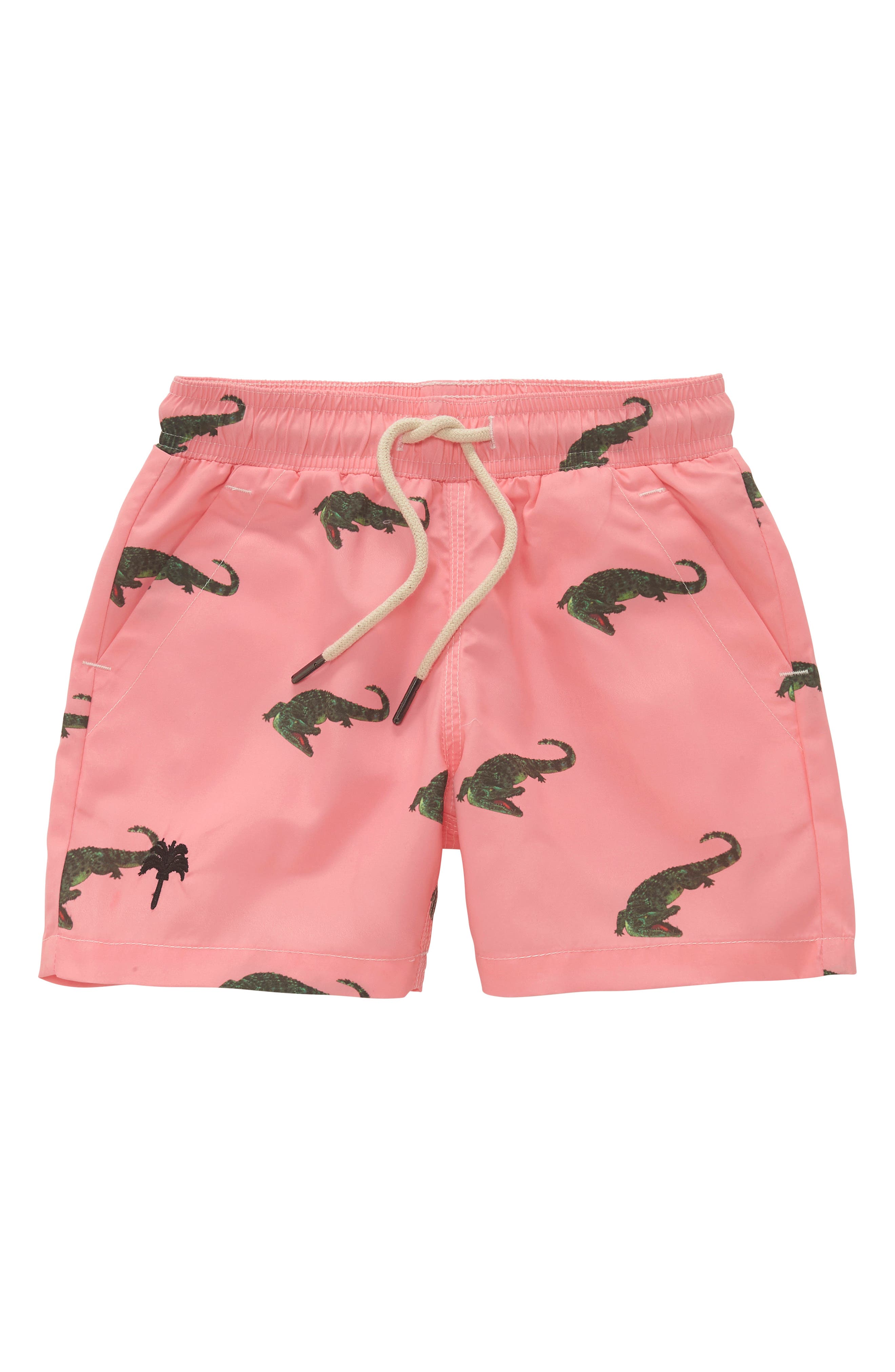 Little Boys Fluorescent Pink CHIMP Swim Shorts NWT 