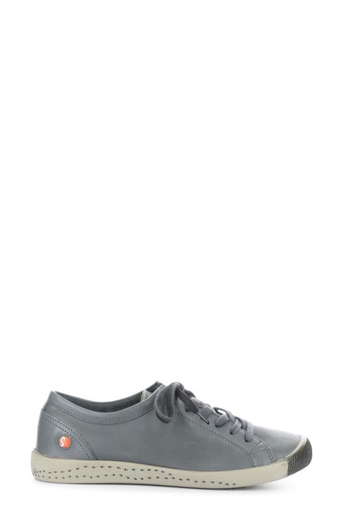 Softinos By Fly London Isla Sneaker In 643 Grey Washed Leather