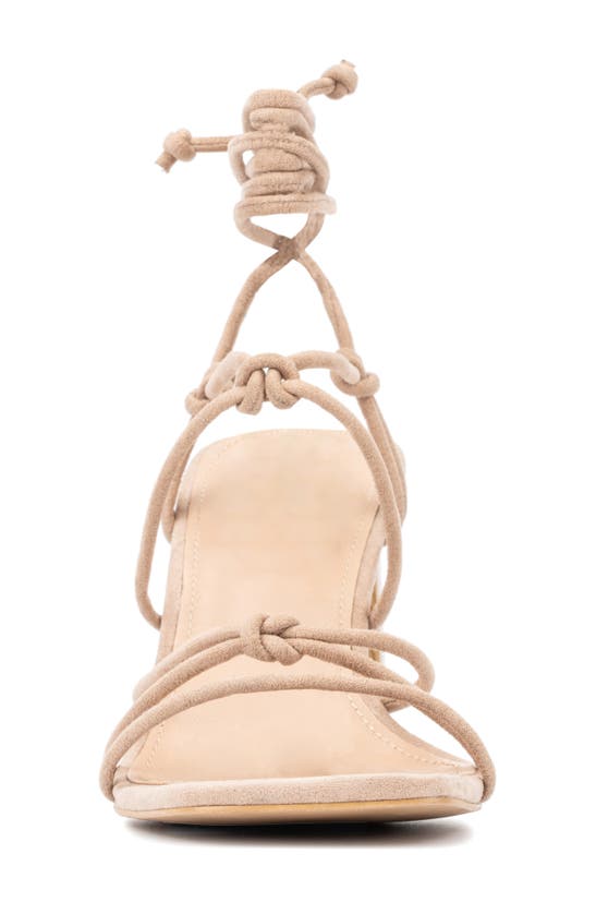 New York And Company Bailey Heeled Sandal In Nude