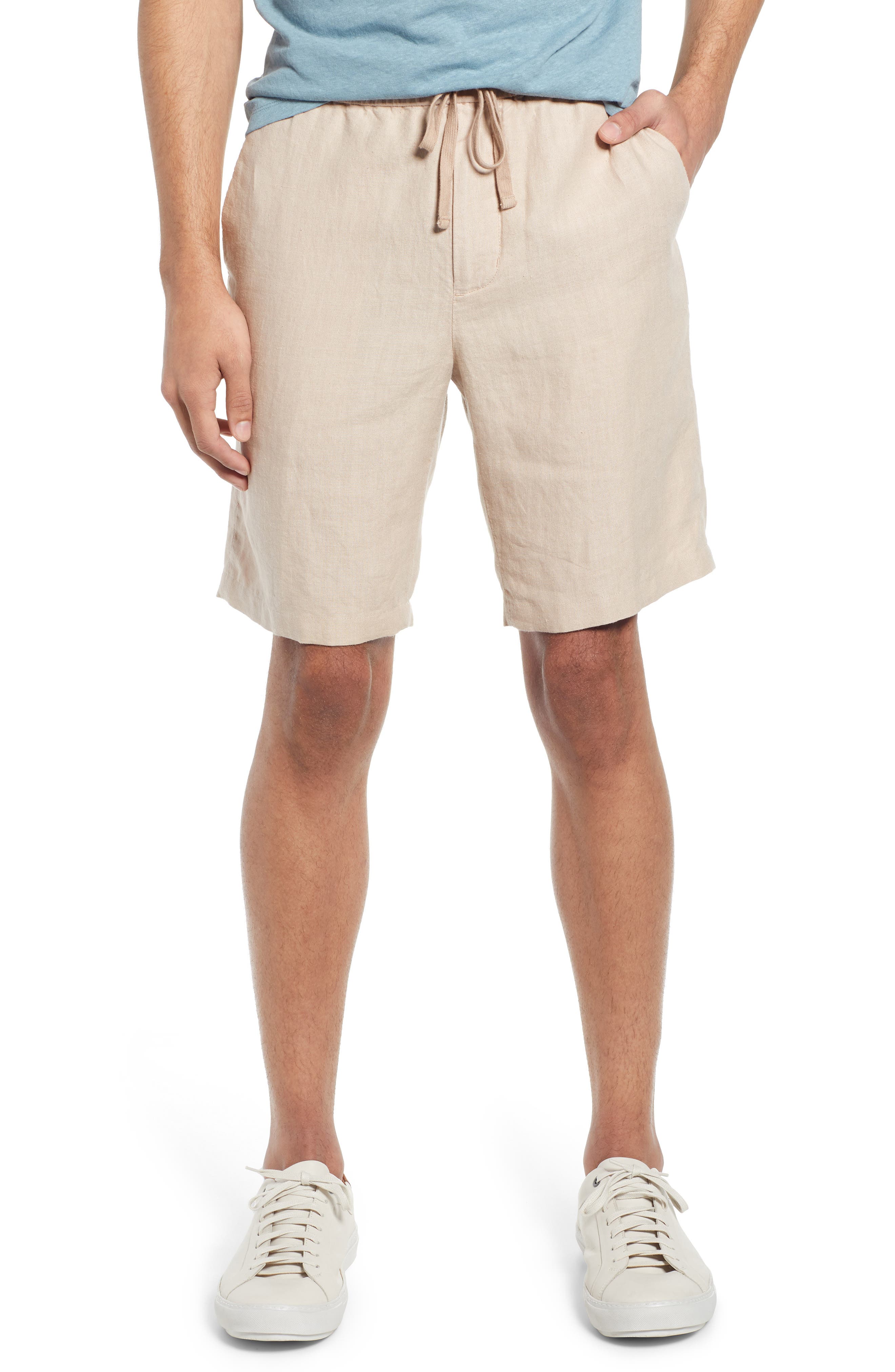Vince Drawstring Hemp Shorts Nordstrom