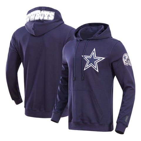 Women's Antigua Navy Dallas Cowboys Victory Crewneck Chenille Pullover  Sweatshirt