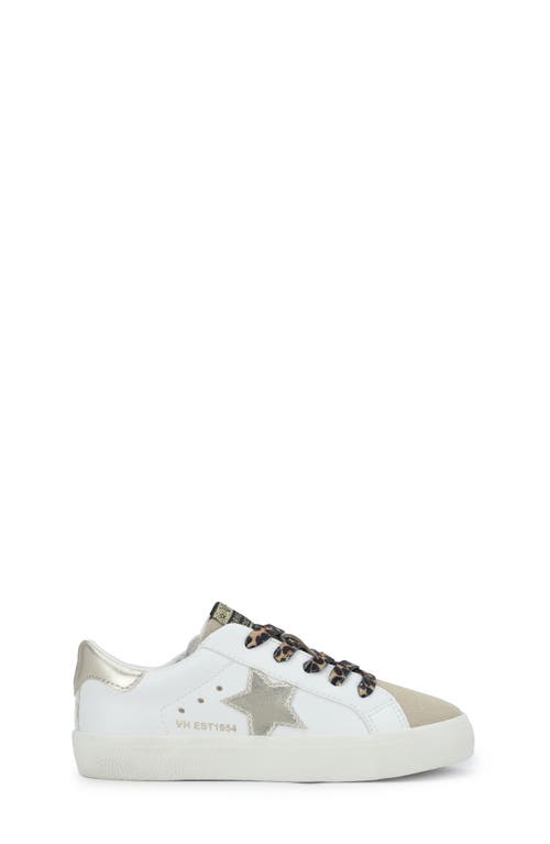 Vintage Havana Kids' Vail Sneaker In White/taupe Pop