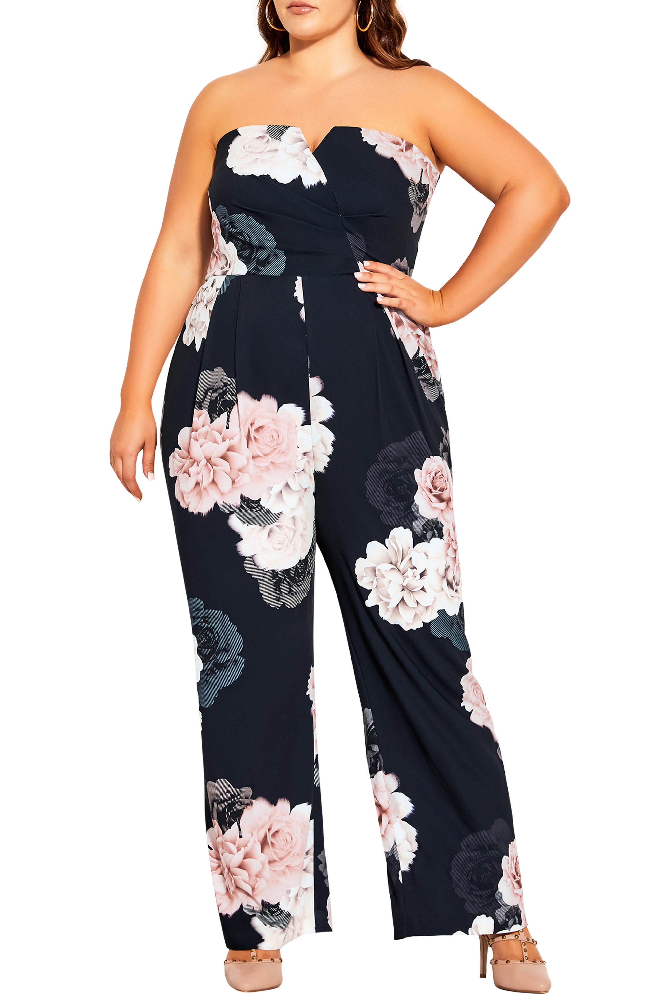 nordstrom floral jumpsuit