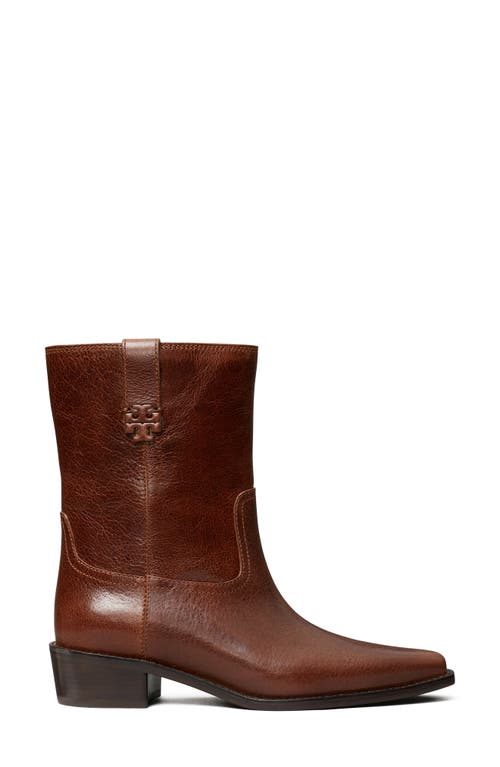 Shop Tory Burch City Western Boot In Sierra Cognac