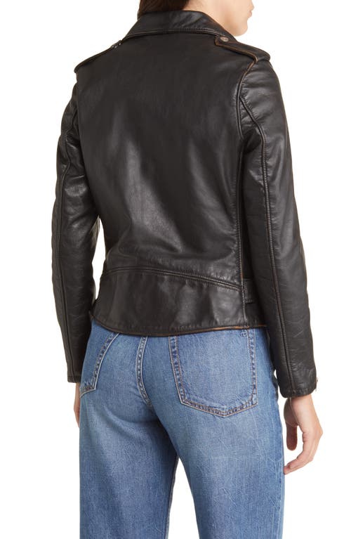 Schott Black Leather Jacket