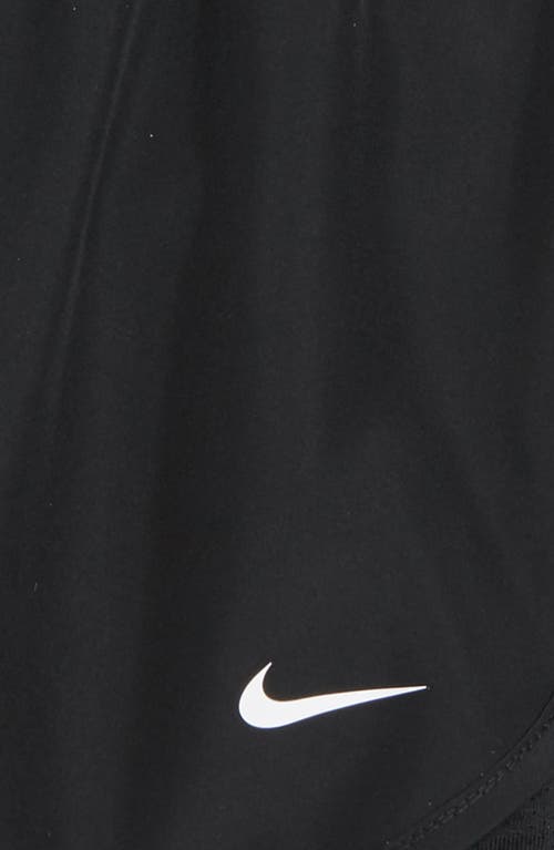 Nike Kids' Dry Tempo Running Shorts In Black/black/black