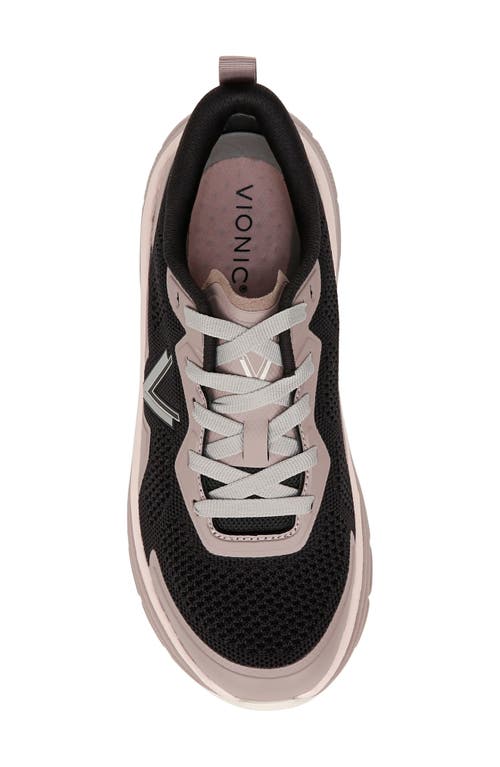 Shop Vionic Walk Max Water Repellent Sneaker In Magnolia Dusk/phantom Grey