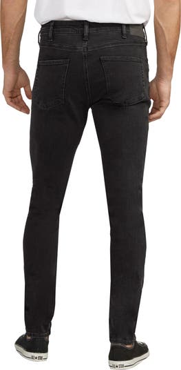 Silver Men's Risto High Rise Athletic Fit Skinny Jeans
