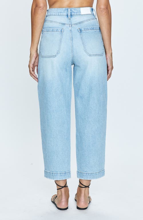 Shop Pistola Turner High Waist Ankle Straight Leg Jeans In Tour