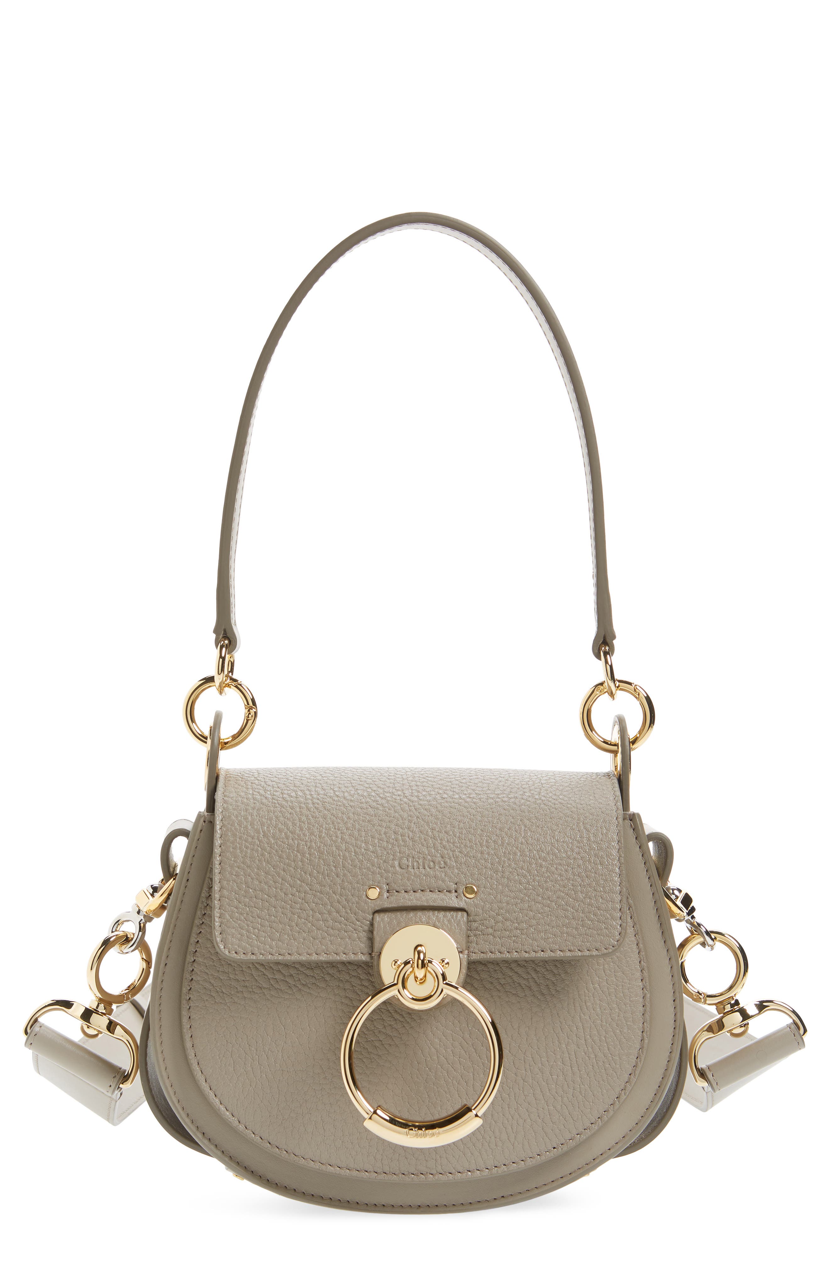 chloe tess bag grey