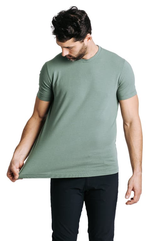 Shop Western Rise Cotton Blend Jersey T-shirt In Elm