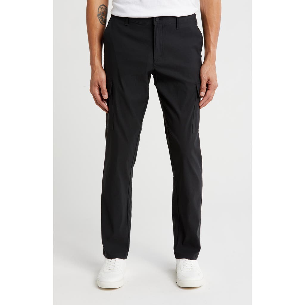 Dkny Tech Cargo Chino Pants In Black