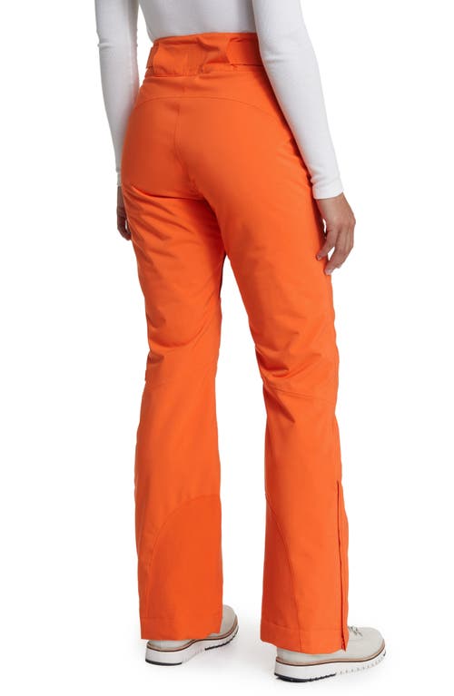 Alessandra Insulated Water Resistant Ski Pants in Flame