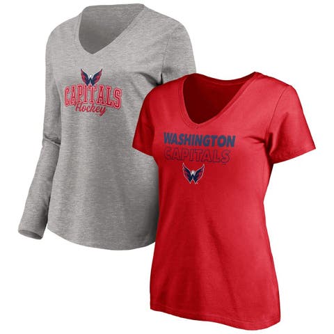 Women's Fanatics Branded Navy/White New England Patriots Lightweight Short  & Long Sleeve T-Shirt Combo Pack