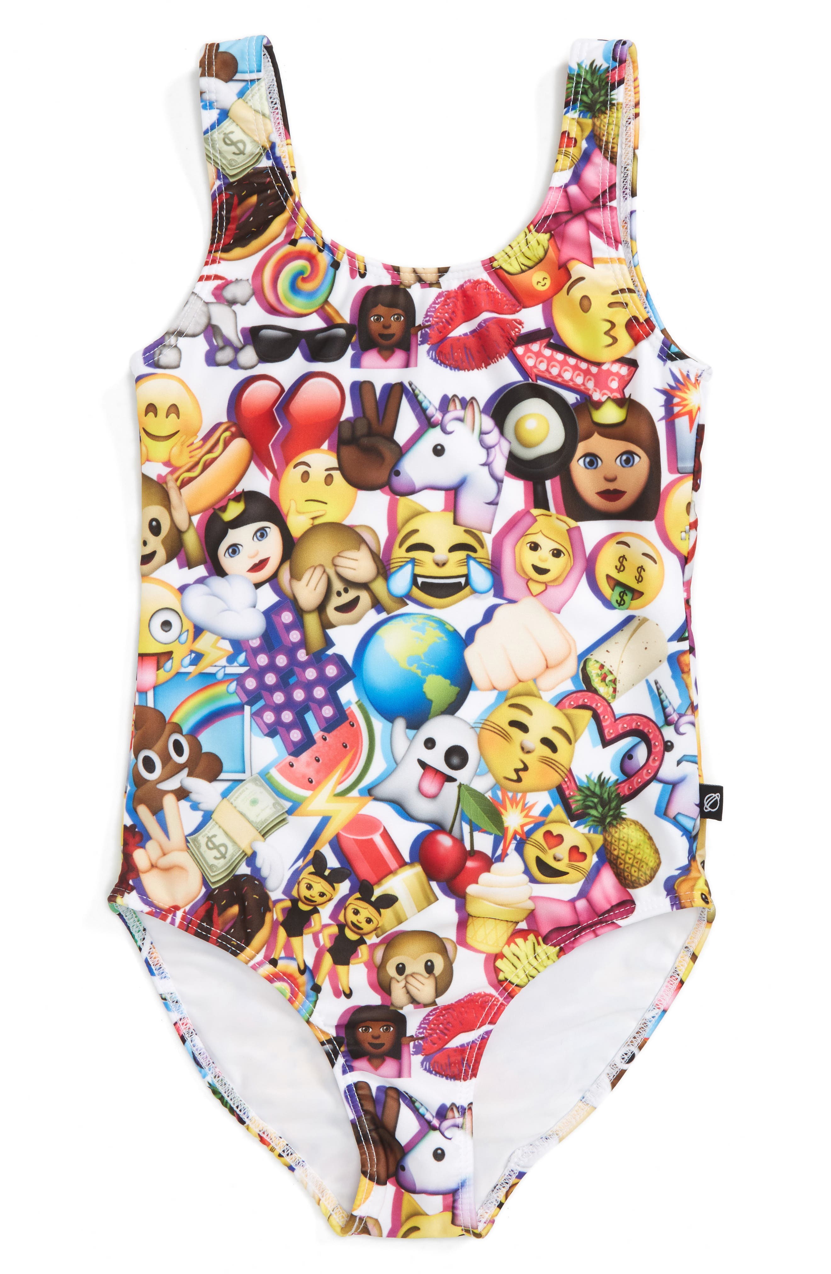 girls emoji swimsuit