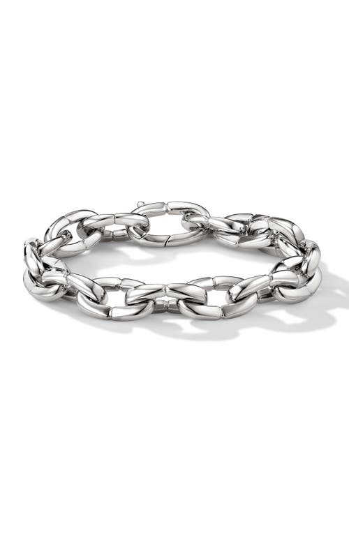 The Brazen Chain Bracelet in Silver