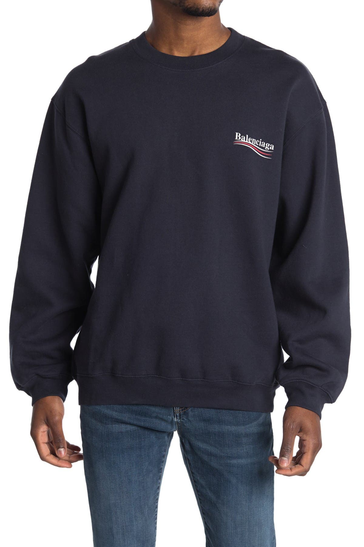 balenciaga campaign crewneck