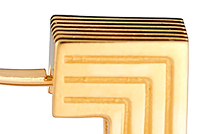 Ivi Los Angeles Medium Aurelia Hoop Earrings In Yellow Gold