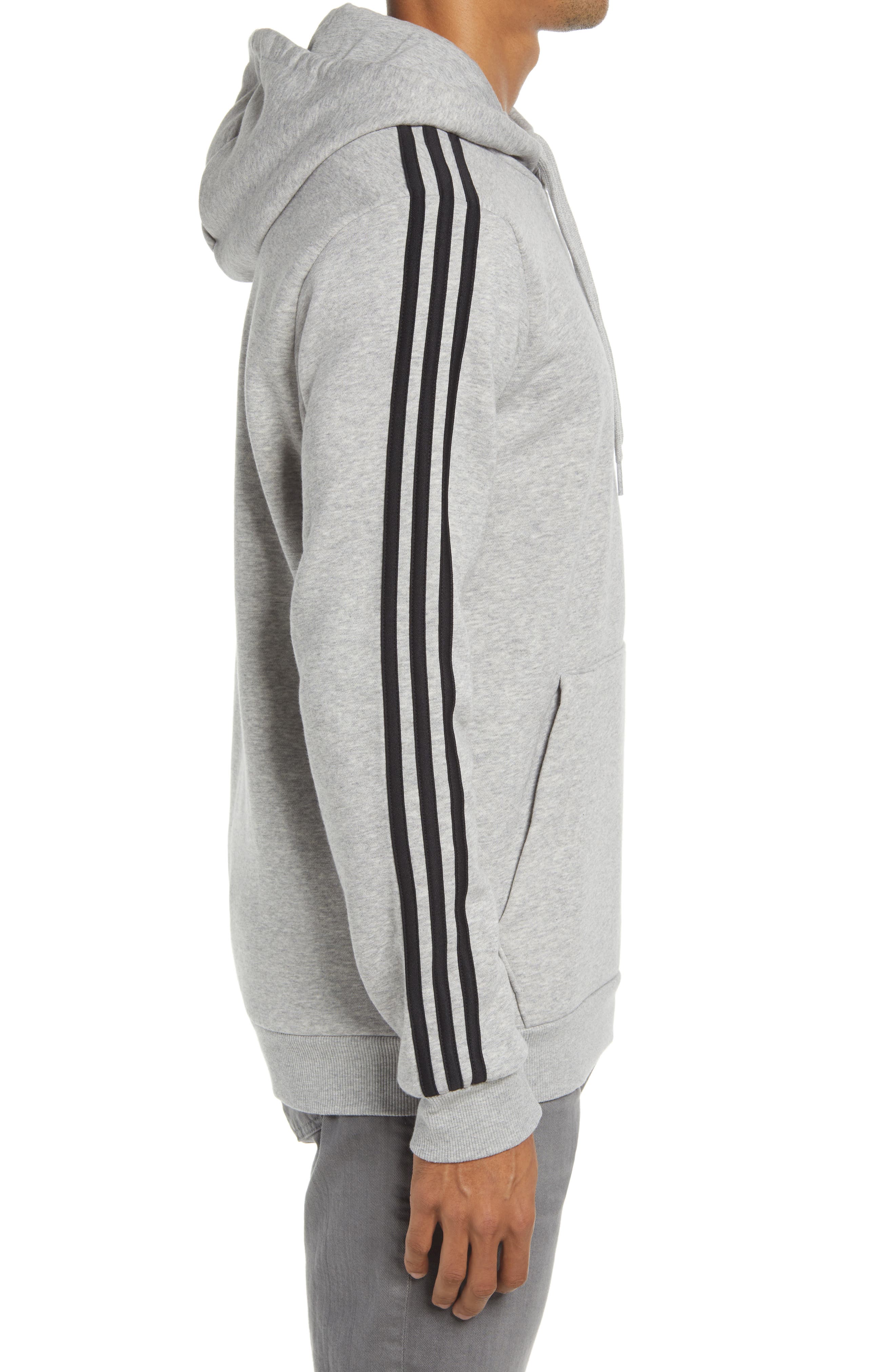 adidas triple stripe pullover