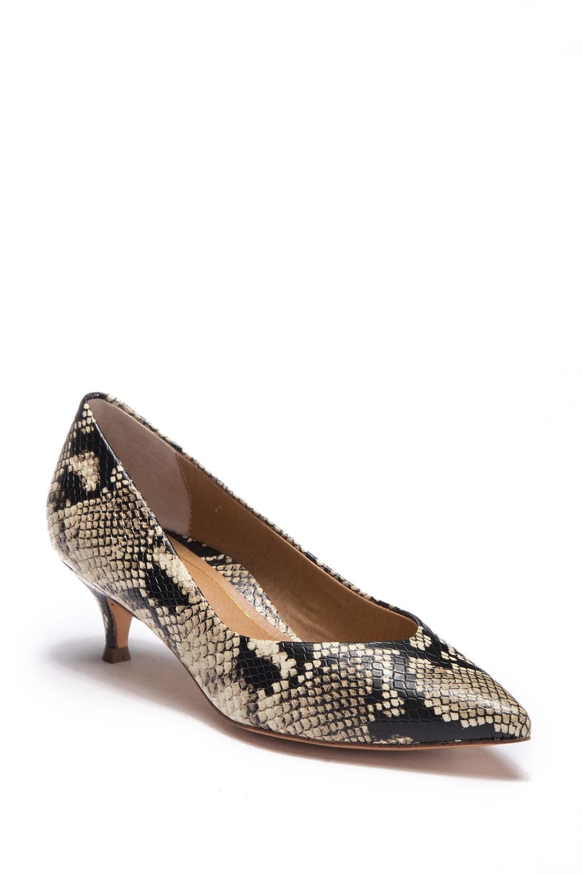 vionic kitten heel pumps