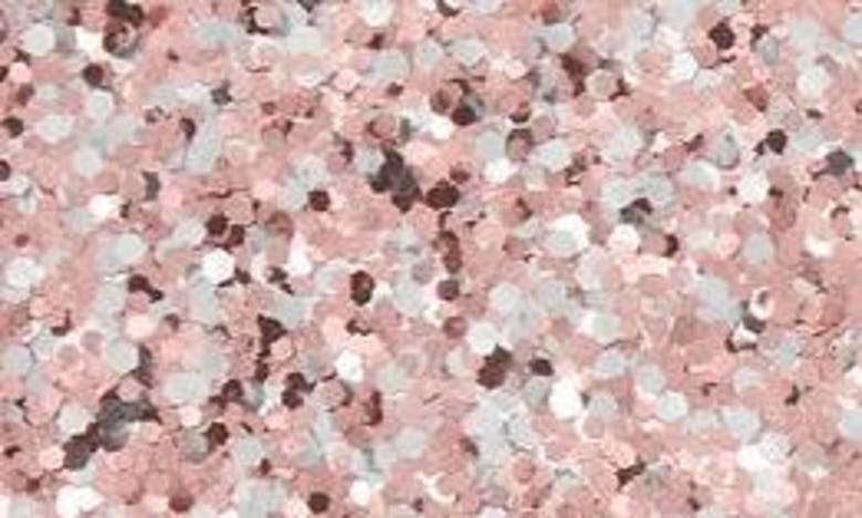 Kurt Geiger London Party Eagle Glitter Clutch In Light/ Pastel Pink