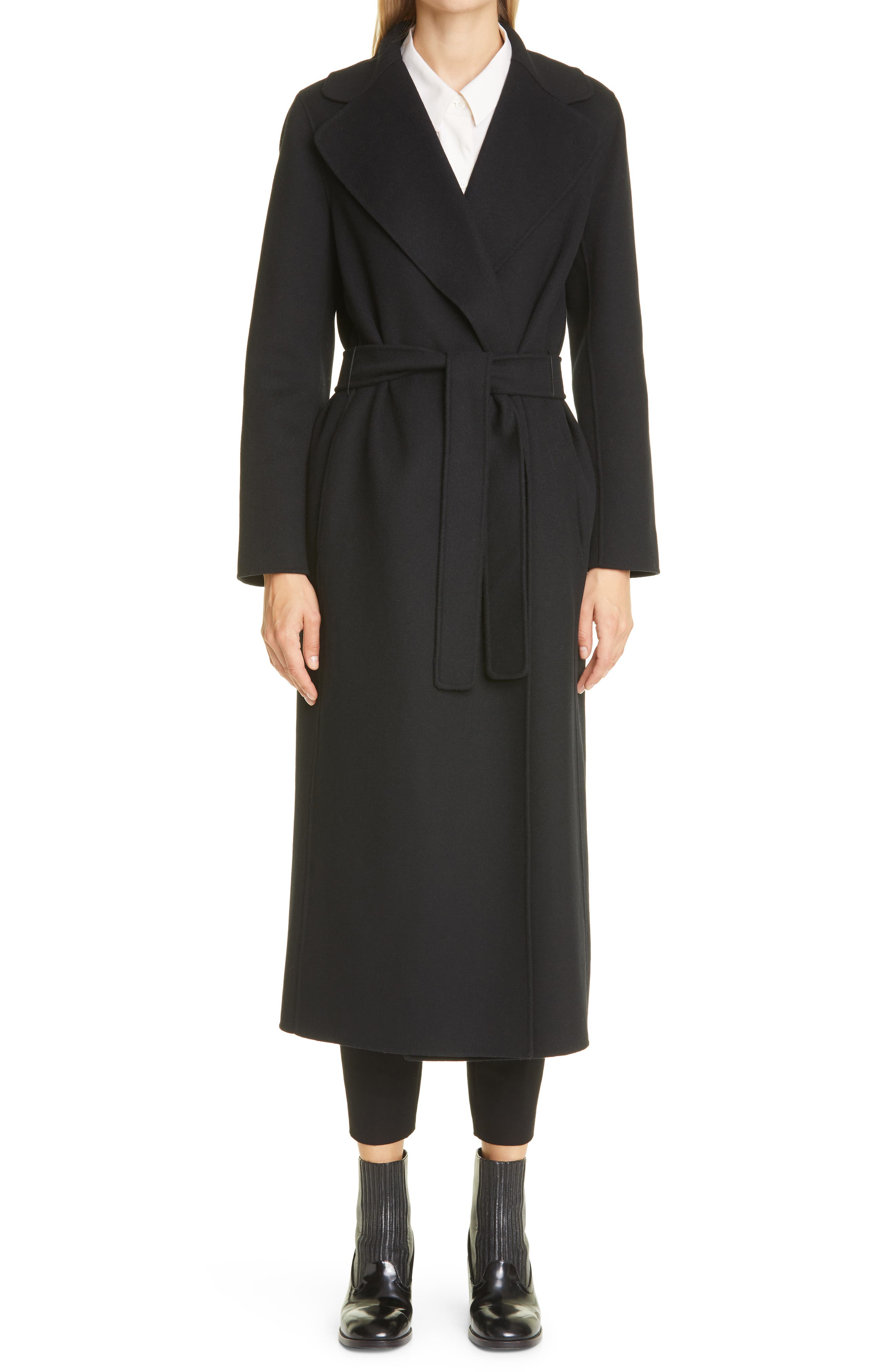 Max Mara Poldo Double Face Wool Wrap 