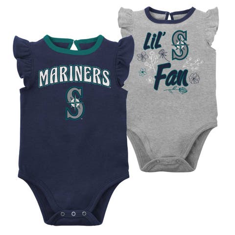 NFL Seattle Seahawks Baby Girls' Onesies 3pk Set - 18M