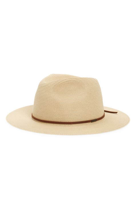 Wesley Packable Straw Fedora