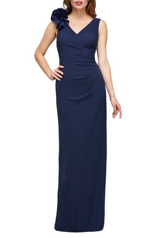 JS COLLECTIONS JS COLLECTIONS ANAIS SLEEVELESS COLUMN GOWN 