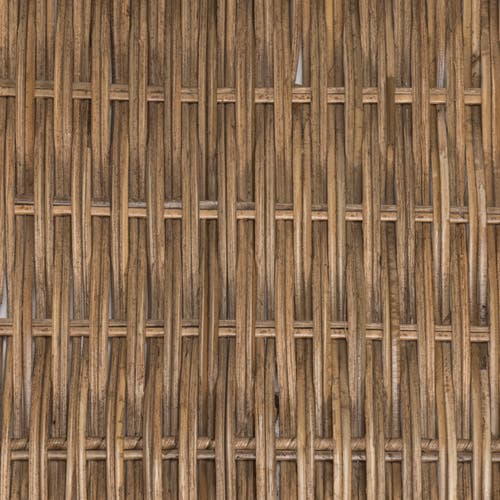 Happimess Honeycomb 19.75" Rustic Bohemian Hand-woven Rattan Tray, Natural In Natural
