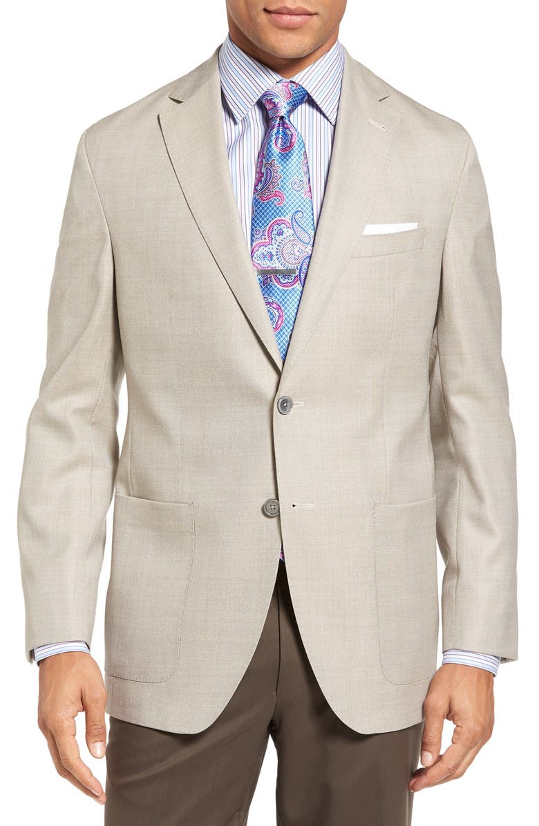 David Donahue Aiden Classic Fit Wool Blazer | Nordstrom