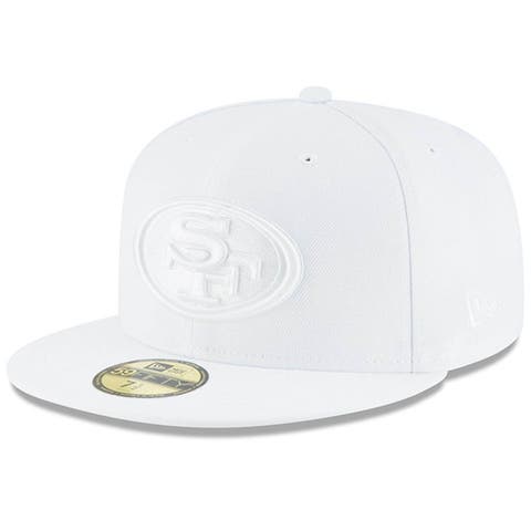 San Francisco 49ers New Era Logo Omaha 59FIFTY Fitted Hat - White