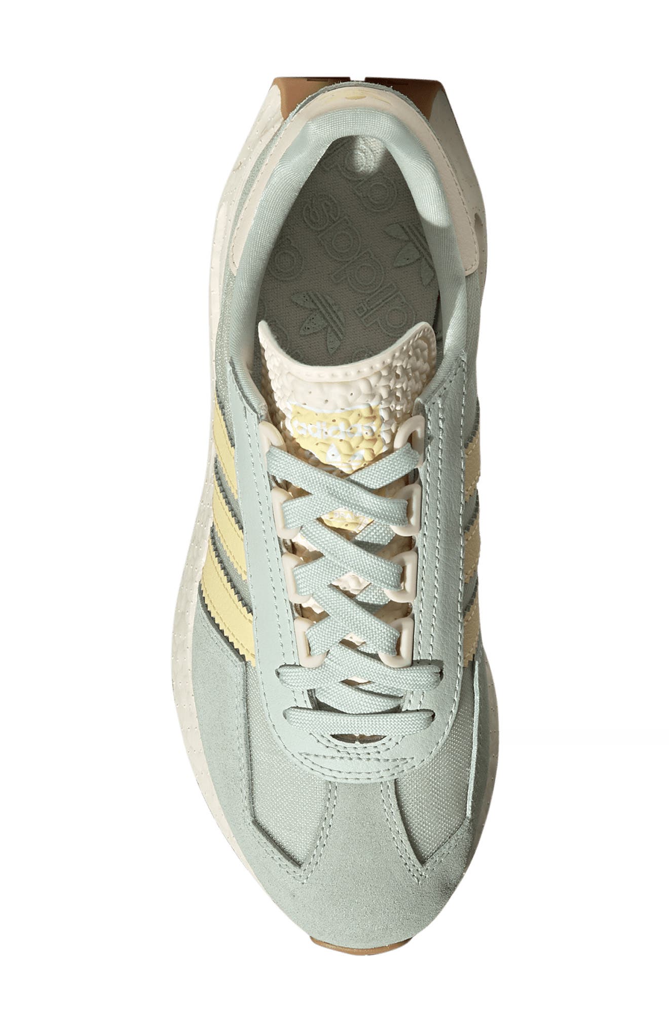 adidas Retropy E5 Sneaker in Linen Green/Yellow/Ecru | Smart Closet