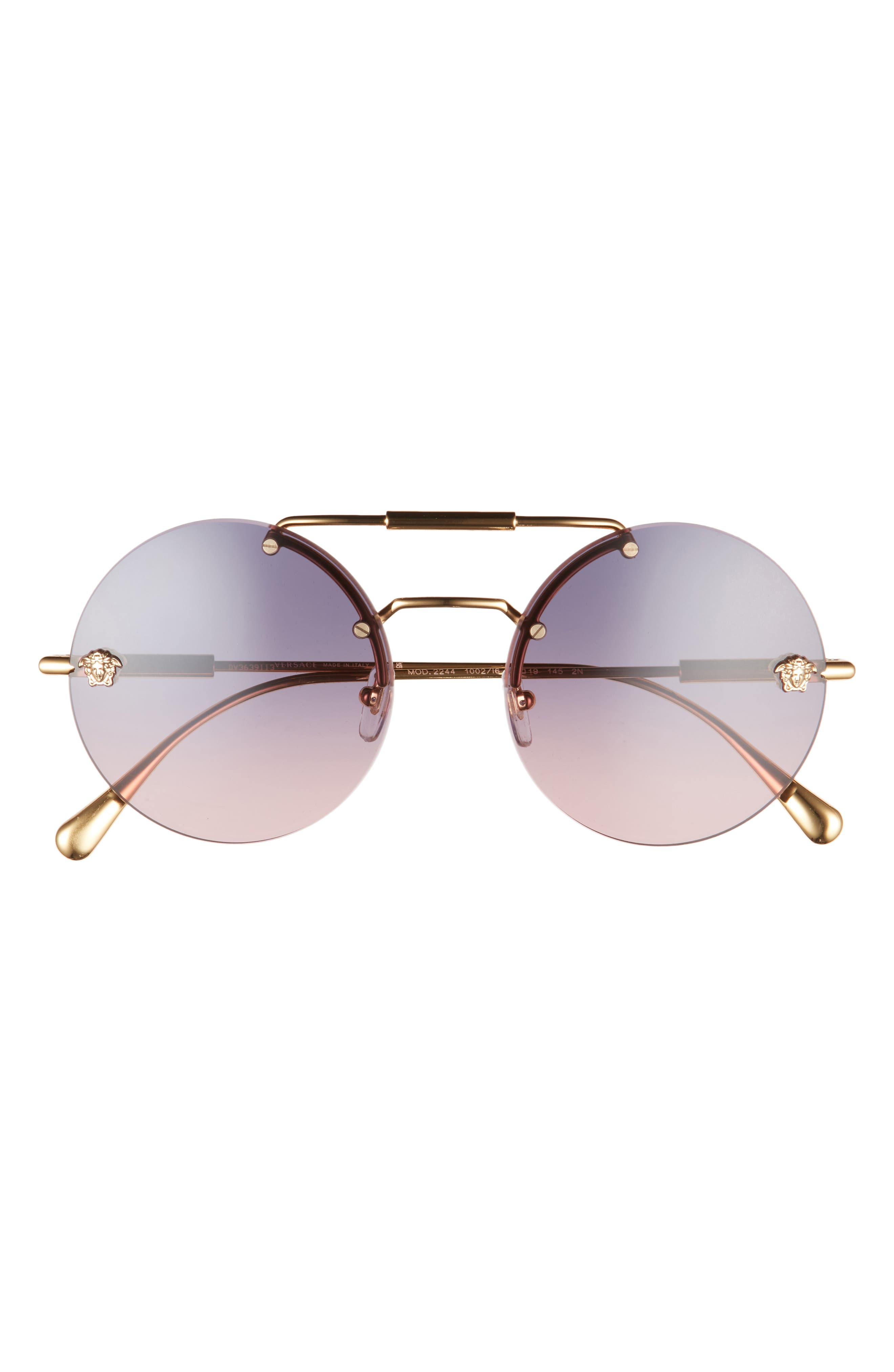 round versace sunglasses