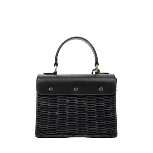 Modern Picnic The Mini Luncher In Black Wicker