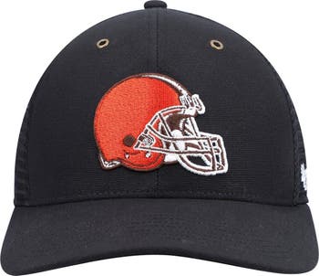 CARHARTT X 47 Men's Carhartt x '47 Black Cleveland Browns MVP Trucker  Snapback Hat