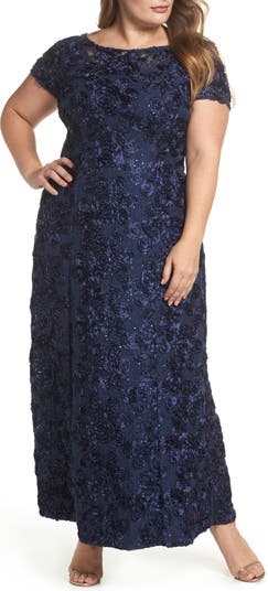 Alex evening gowns plus sale size