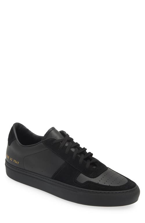 Shop Common Projects Bball Duo Sneaker In Black