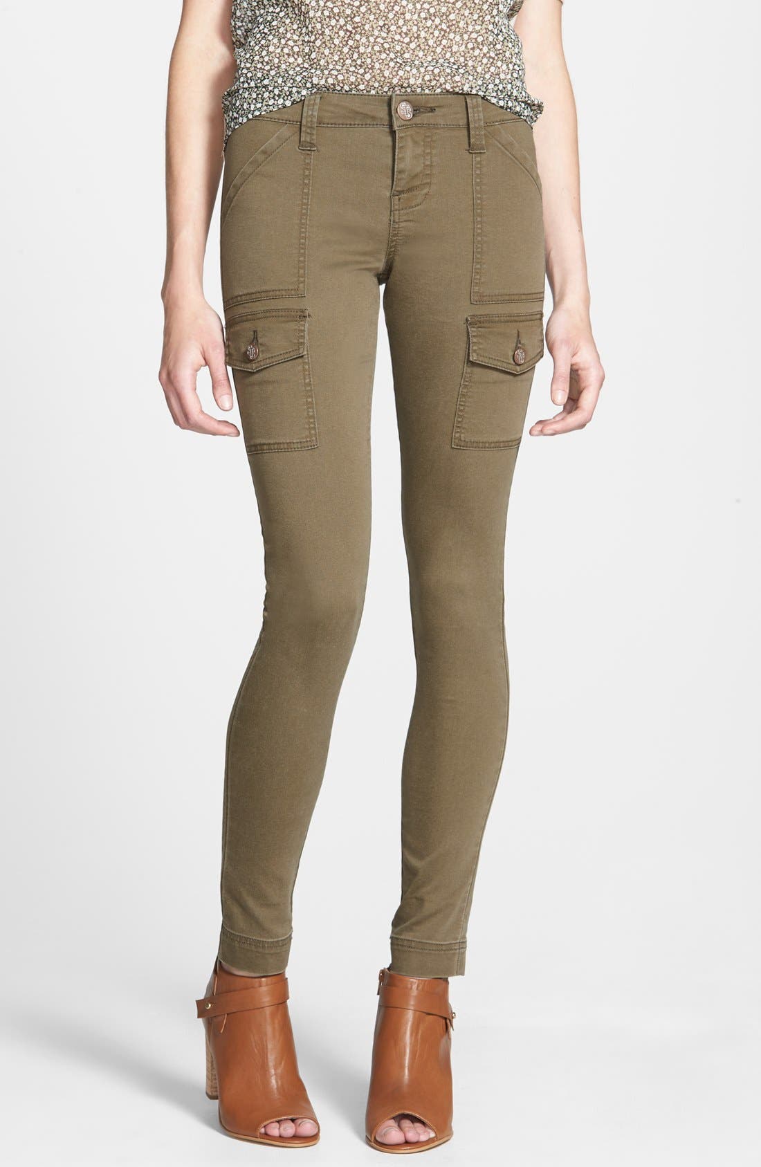 STS Blue Cargo Pocket Skinny Pants (Juniors) Nordstrom