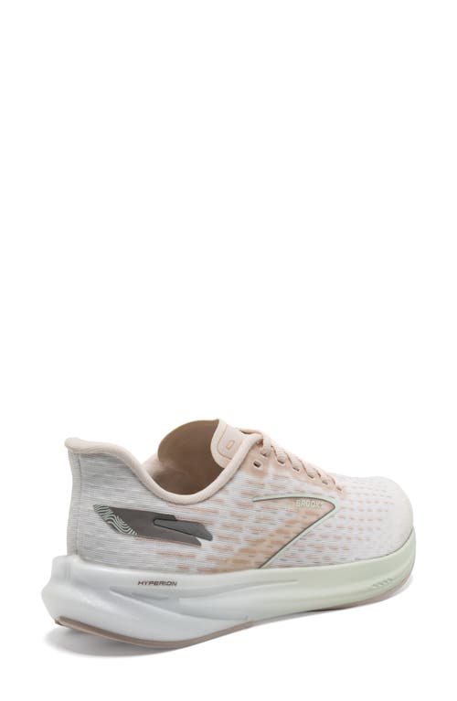 Brooks Hyperion Training Shoe In Crystal Gry/blue Glass/wht