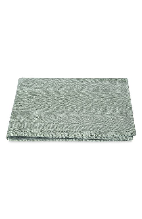 Matouk Jasper Cotton Sateen Fitted Sheet In Green