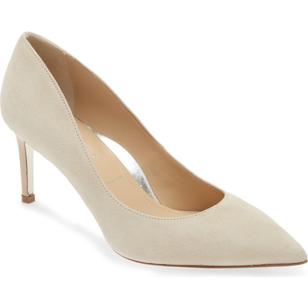 Ron White Cindy Pointed Toe Pump In Light Beige