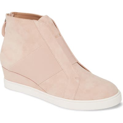 Linea Paolo Amber Wedge Sneaker- Pink