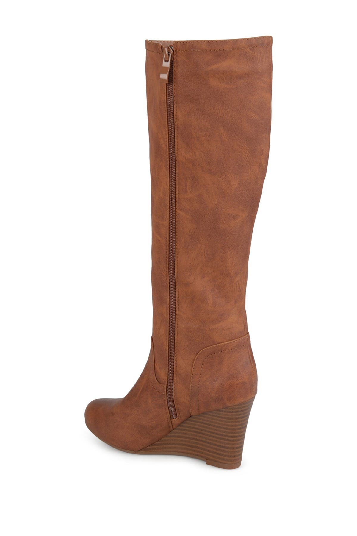 journee collection langly wedge boot