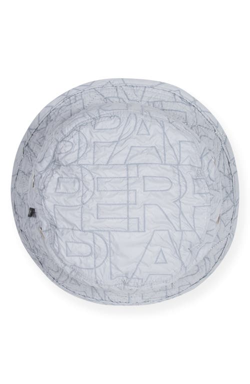 Shop Paper Planes Logotype Crinkle Bucket Hat In Grey