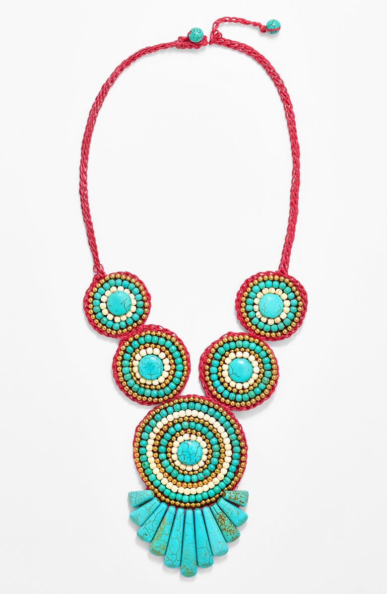 Panacea Crystal Beaded Necklace | Nordstrom