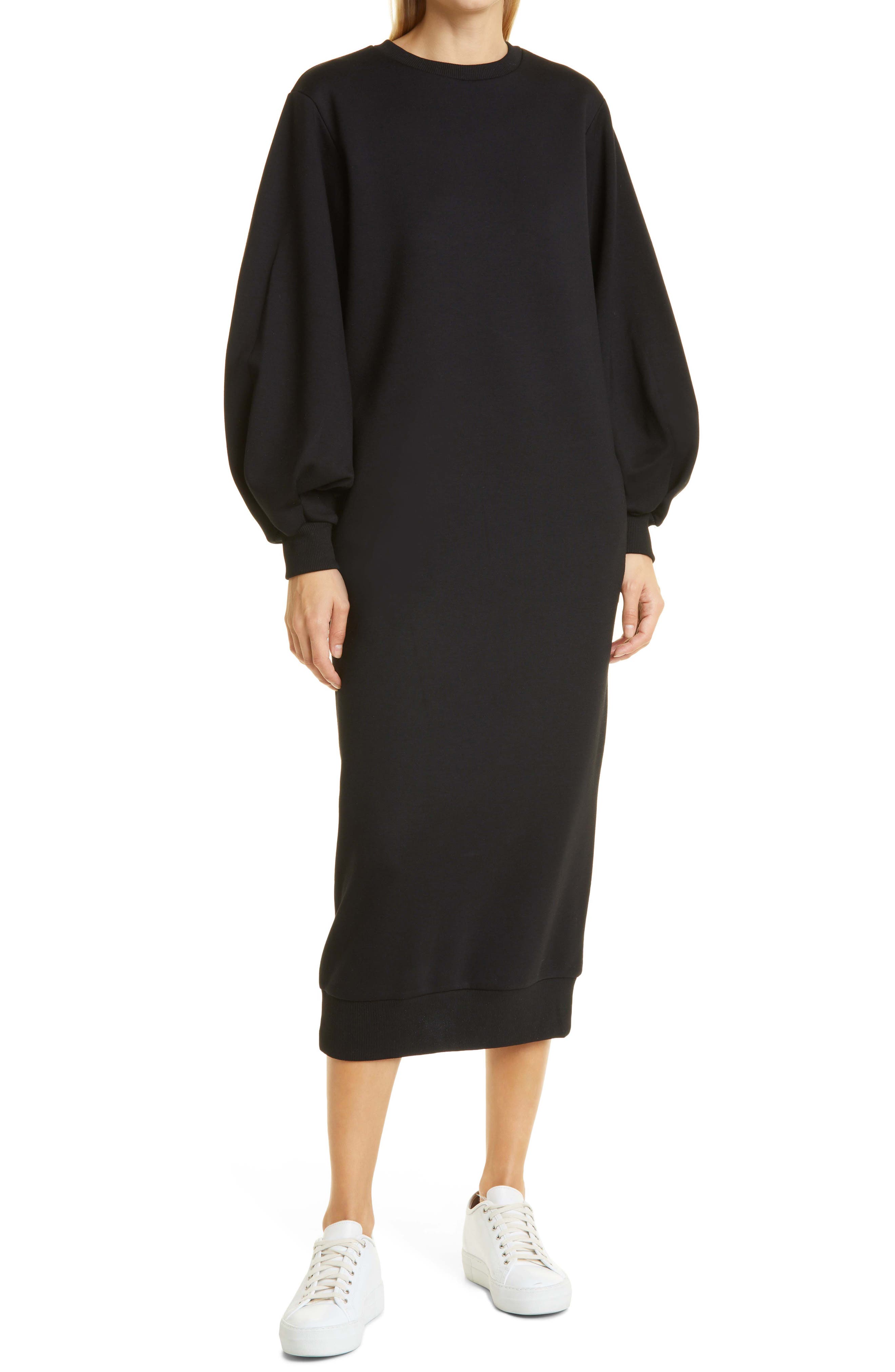 ted baker black long sleeve dress