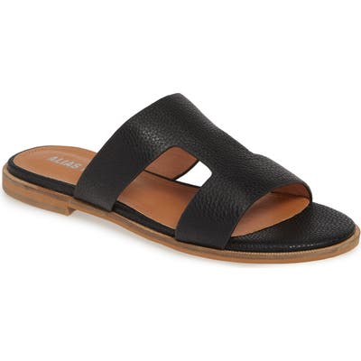 Alias Mae Thaia Cutout Slide Sandal, Black