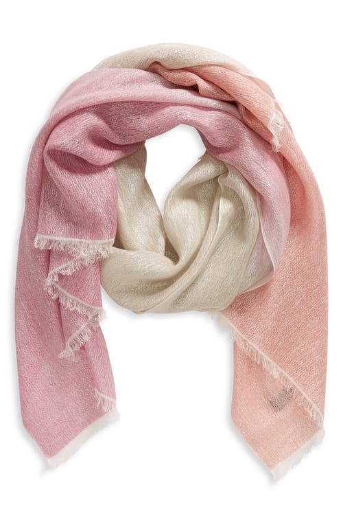 The Lollipop Cashmere Blend Scarf in Conch
