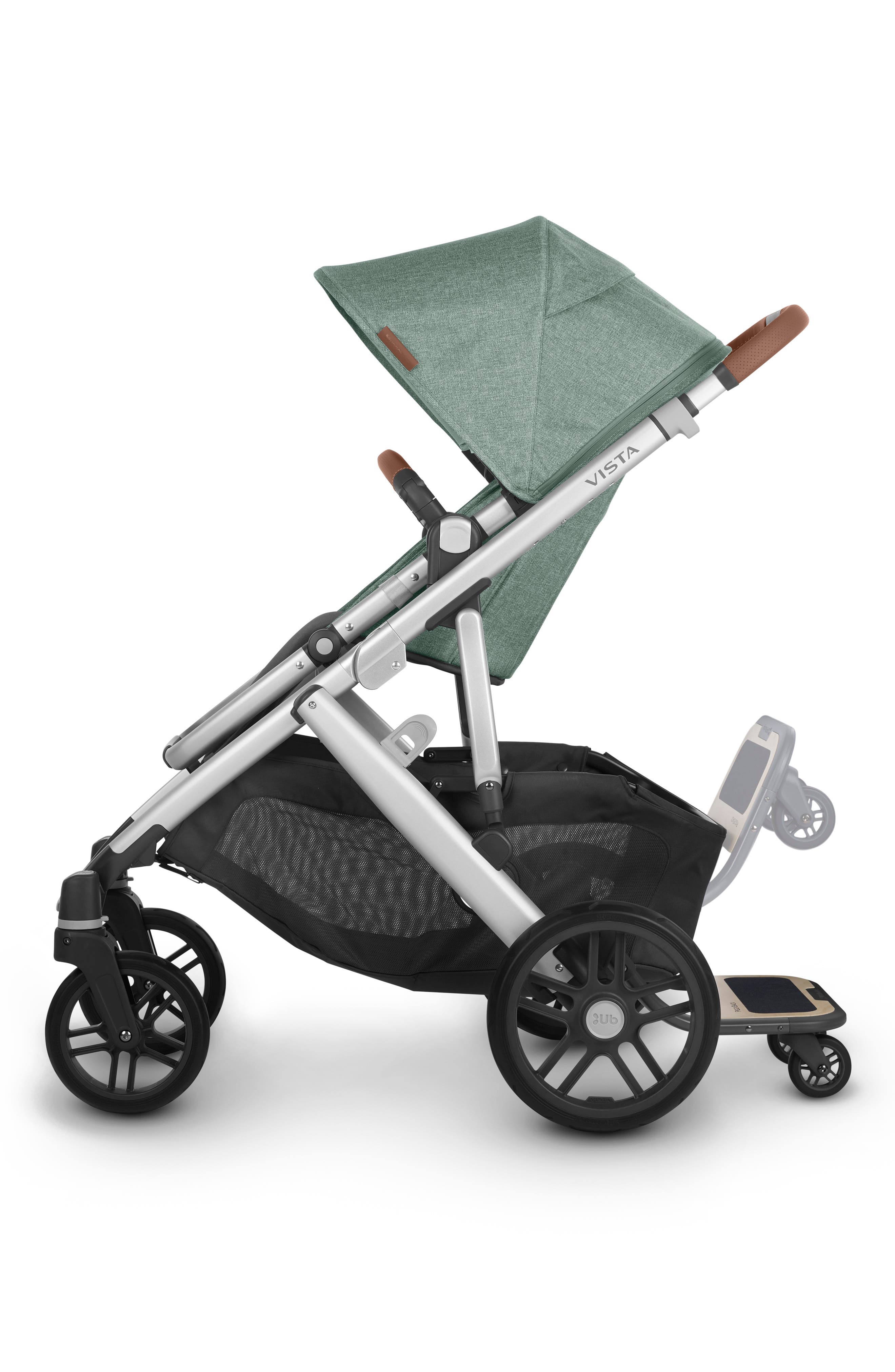 uppababy stroller with standing board